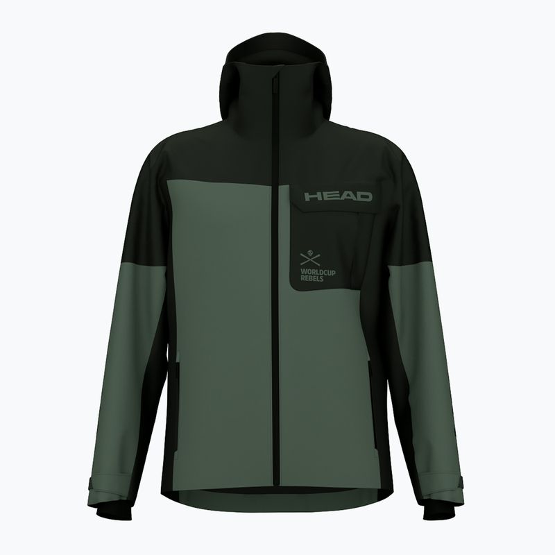 Geacă de schi pentru bărbați HEAD Race Nova black/dark thyme