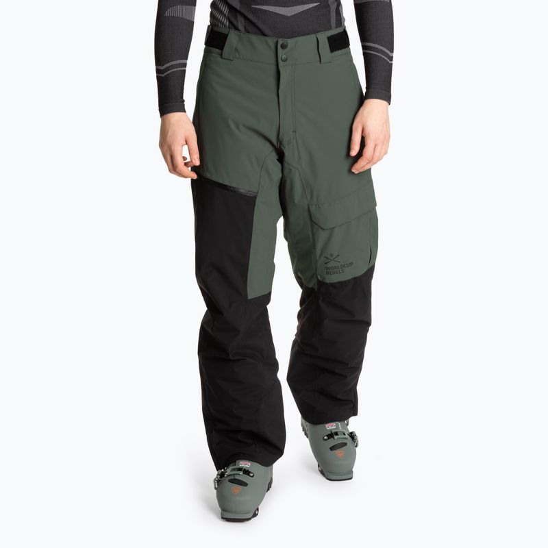 Pantaloni de schi pentru bărbați HEAD Race Nova black/dark thyme