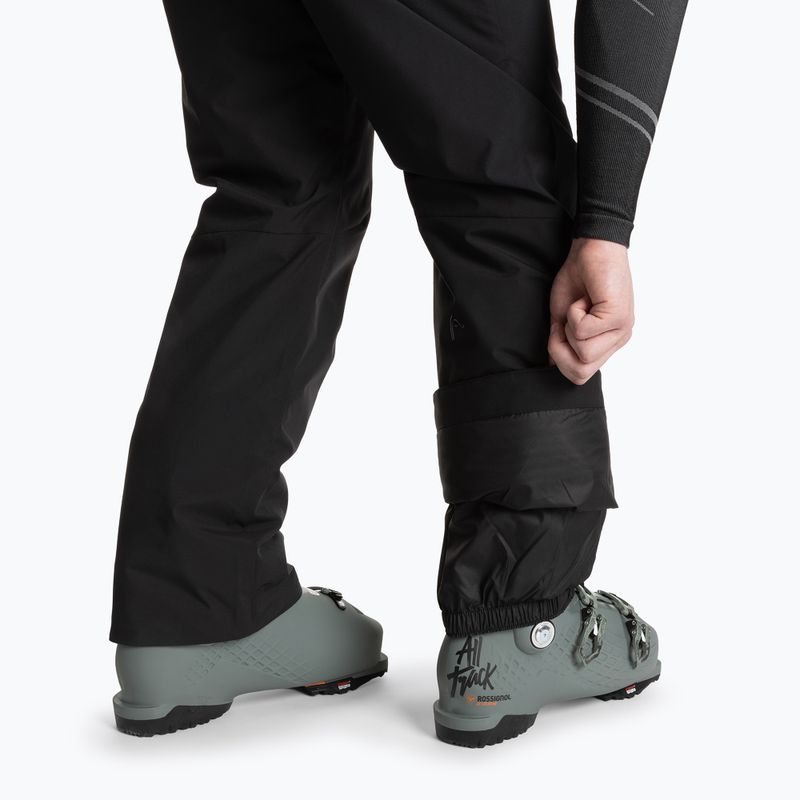 Pantaloni de schi pentru bărbați HEAD Supershape black 5