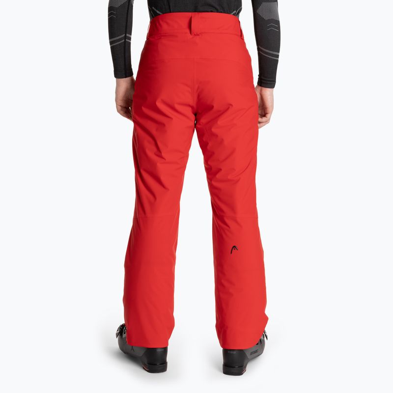 Pantaloni de schi pentru bărbați HEAD Supershape red 2