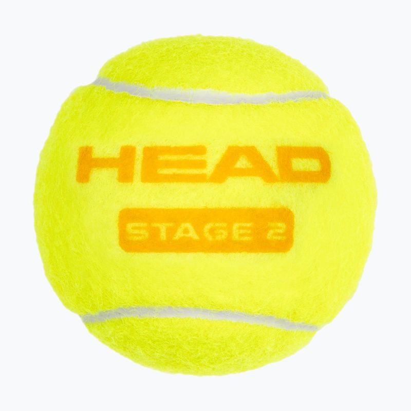 Mingi de tenis pentru copii HEAD Stage 2 3 buc portocaliu 3