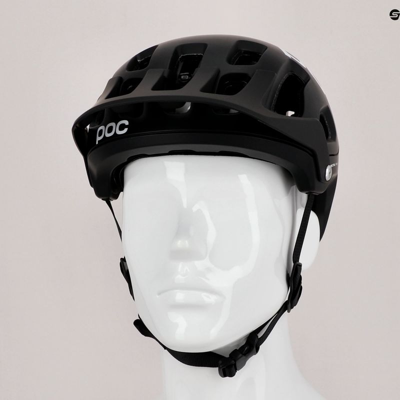 Cască de bicicletă POC Tectal Race MIPS uranium black/hydrogen white matt 11