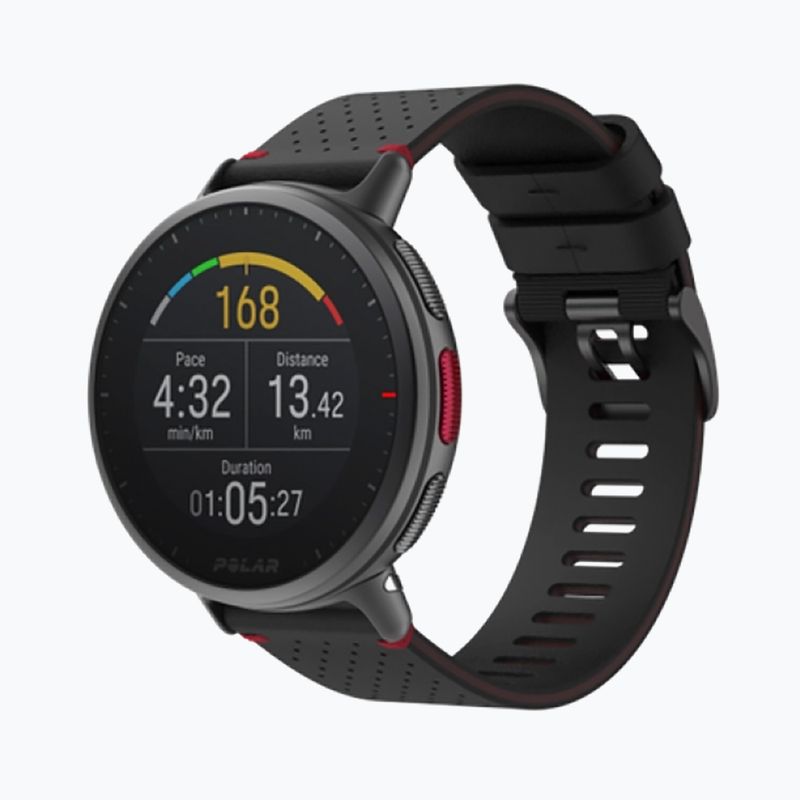 Ceas Polar negru-roșu Vantage V2 Shift