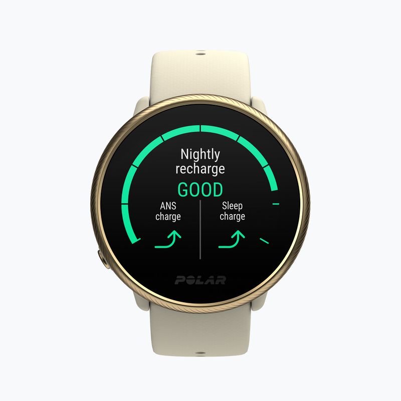Ceas sport Polar Ignite 2 bej 5