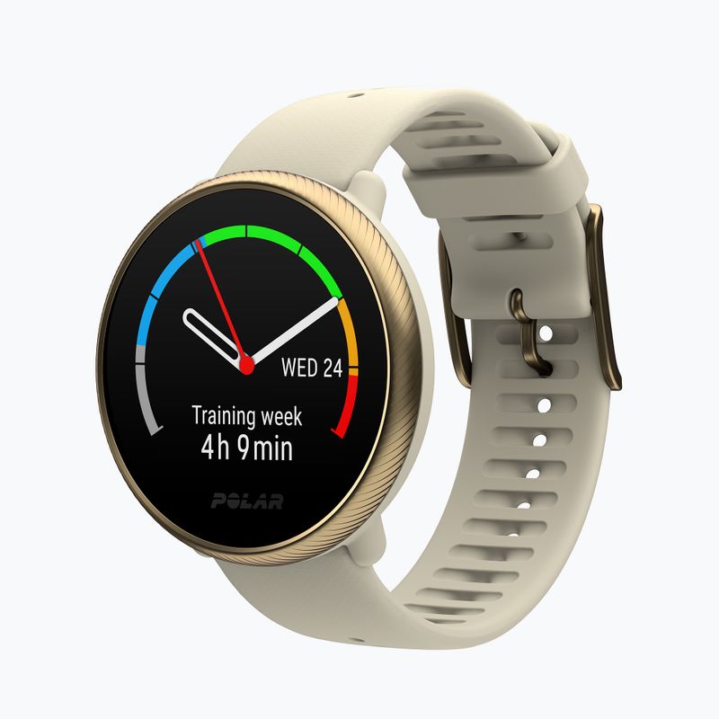Ceas sport Polar Ignite 2 bej 12