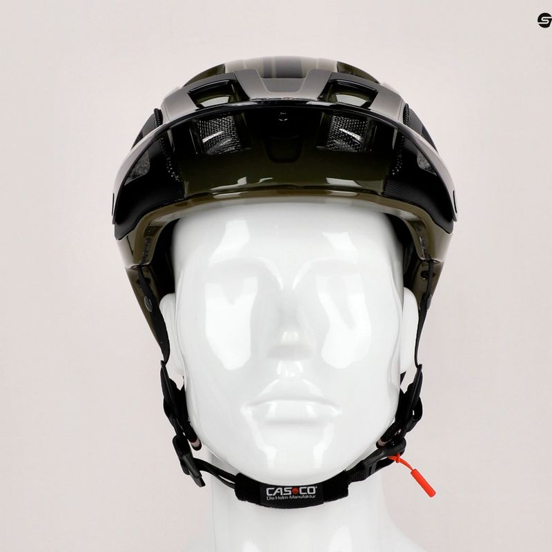CASCO MTBE 2 cască de bicicletă CASCO MTBE 2 negru verde 04.1345 9
