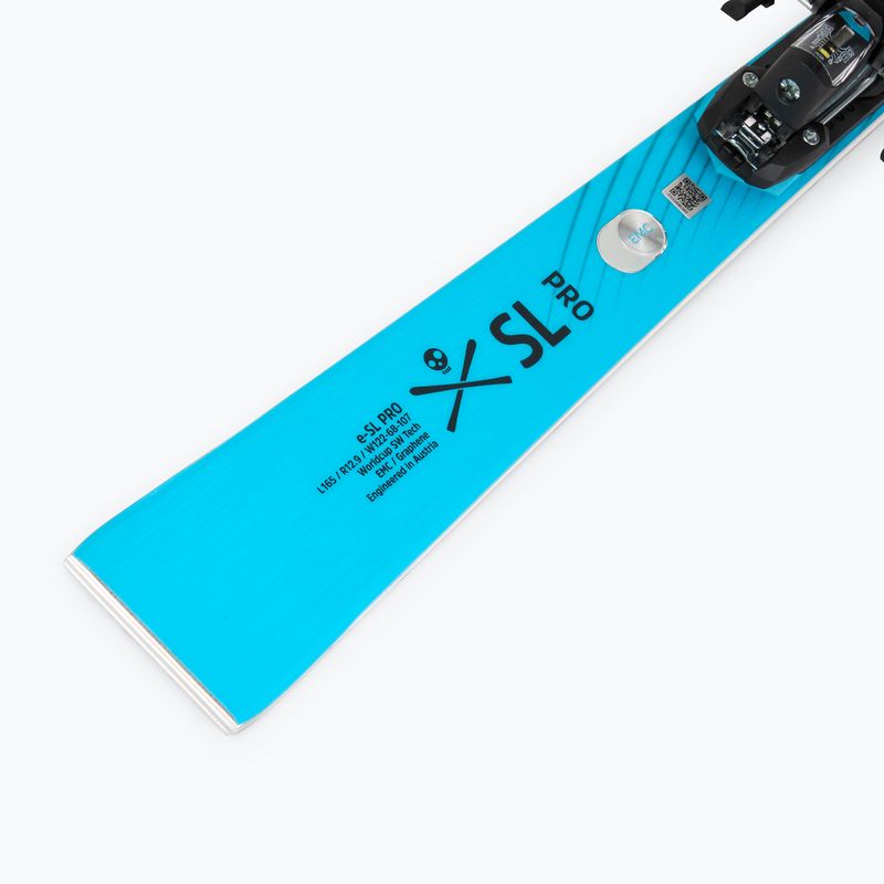 Schiuri de coborâre HEAD WC Rebels e-SL Pro RP WCR 14 + legături Freeflex 14 GW blue/white 7
