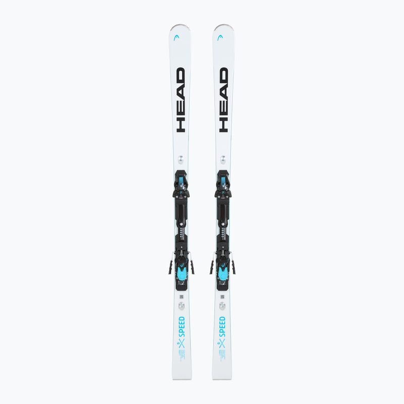 Schiuri de coborâre HEAD WC Rebels e-Speed RP EVO 14 + Freeflex 14 GW white/blue