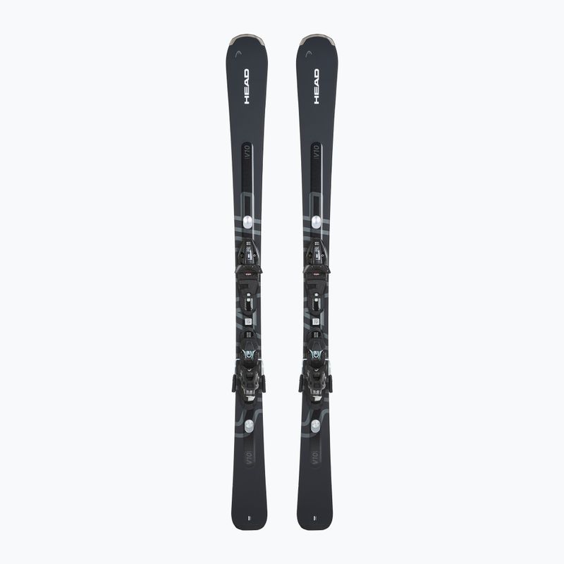 Schiuri de coborâre HEAD Shape e-V10 SW AMT-PR + legături PR 11 GW anthracite/grey