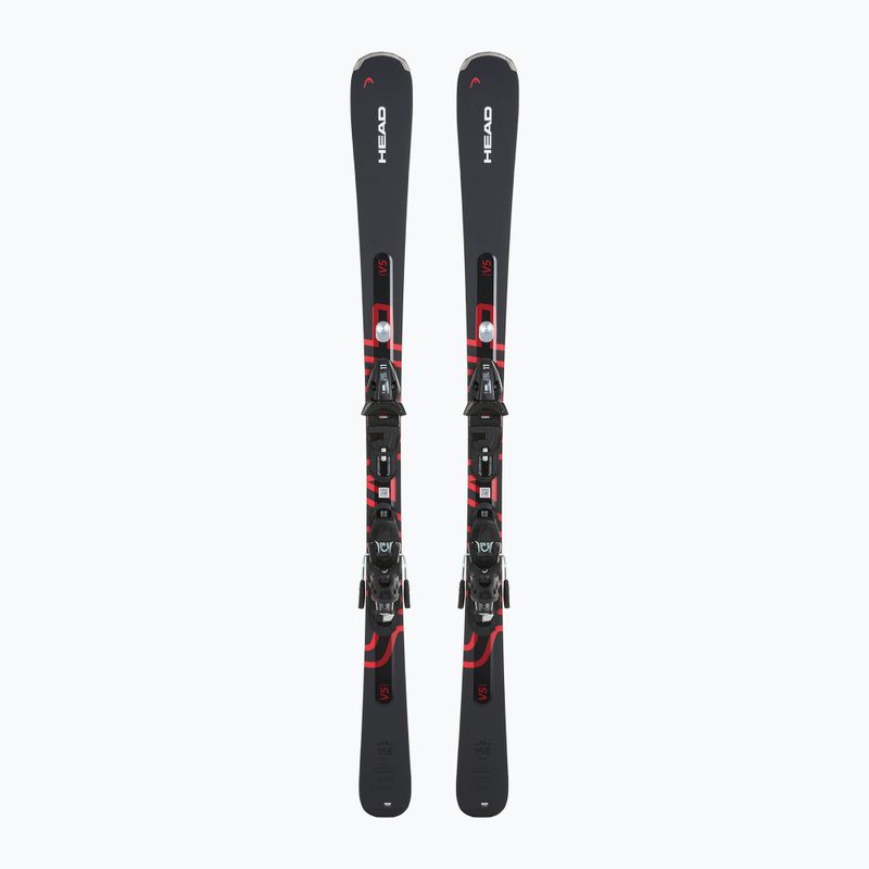 Schiuri de coborâre HEAD Shape e.V5 AMT-PR + legături PR 11 GW anthraciete/red