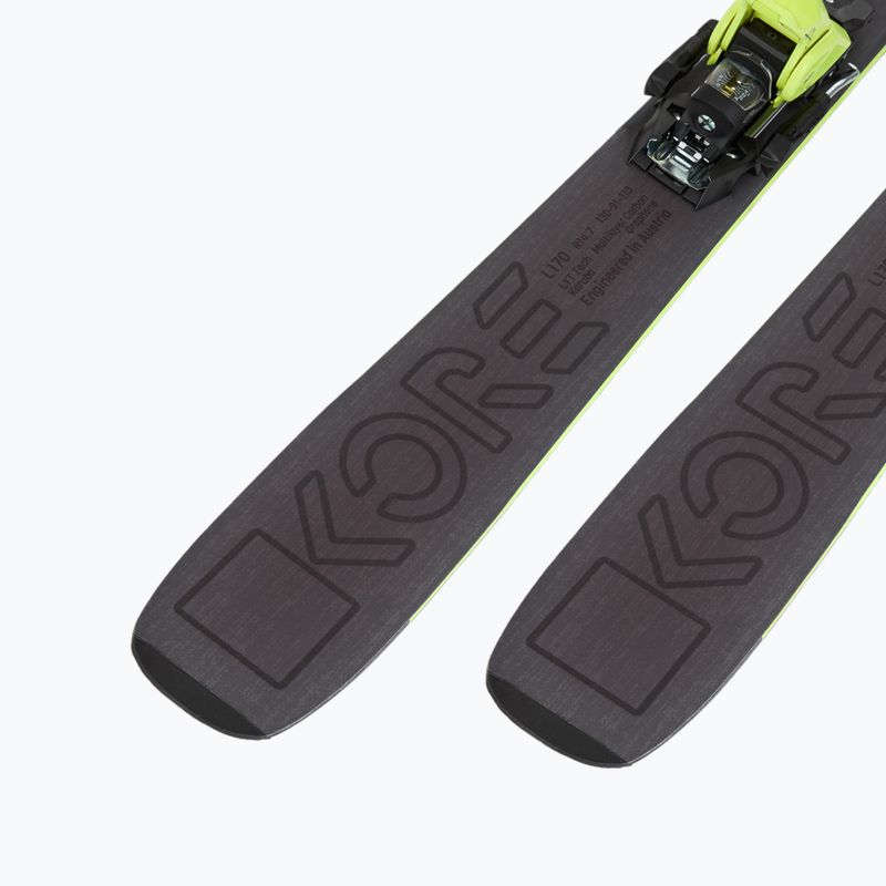 Schiuri de coborâre HEAD Kore 93 + legături Attack 14 GW yellow/anthracite 7