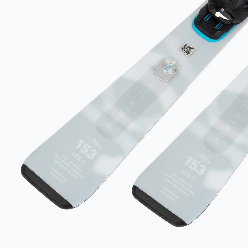 Schiuri de coborâre pentru femei HEAD e-Power Joy SW BB-PR + legături  Joy 12 GW PRD silver/white 7