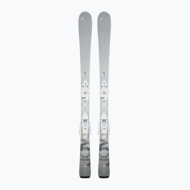 Schiuri de coborâre pentru femei HEAD e.Pure Joy SLR BB Joy Pro + legături  Joy 9 GW SLR silver/grey