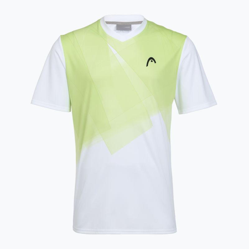 Tricou de tenis pentru bărbați HEAD Topspin print vision m/lime