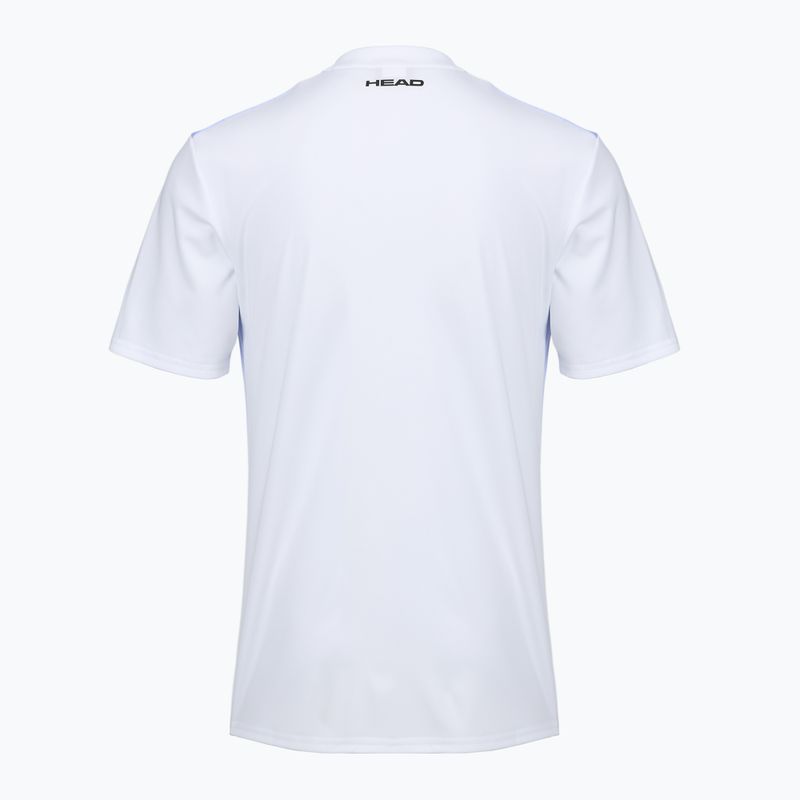 Tricou de tenis pentru bărbați HEAD Topspin print vision m/navy 2