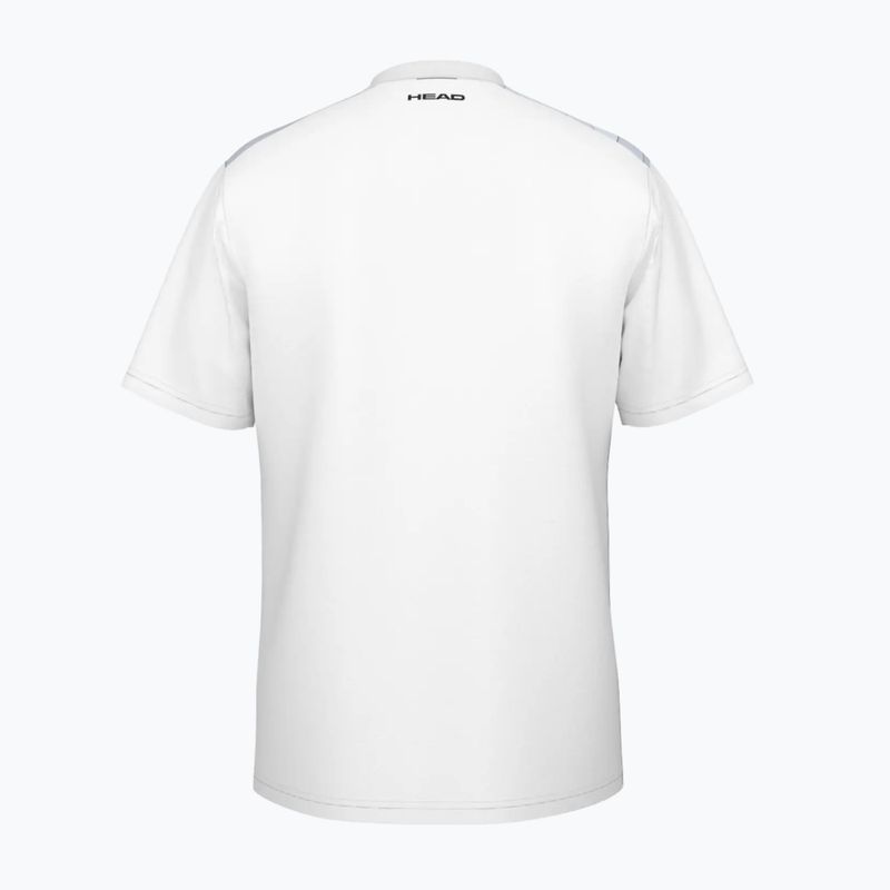 Tricou de tenis pentru bărbați HEAD Topspin print vision m/navy 2