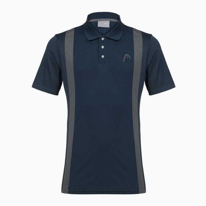 Tricou de tenis polo pentru bărbați HEAD Club 25 Tech Polo navy 7