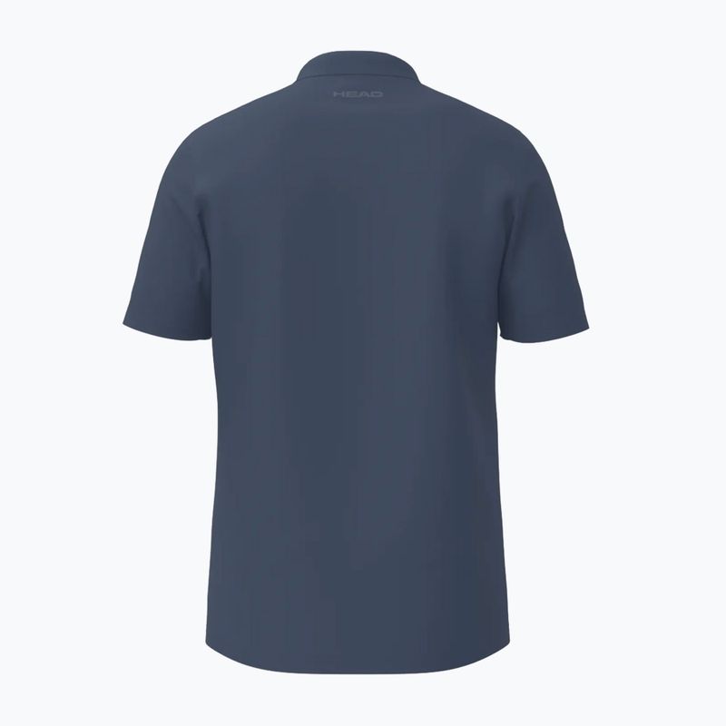 Tricou de tenis polo pentru bărbați HEAD Club 25 Tech Polo navy 8