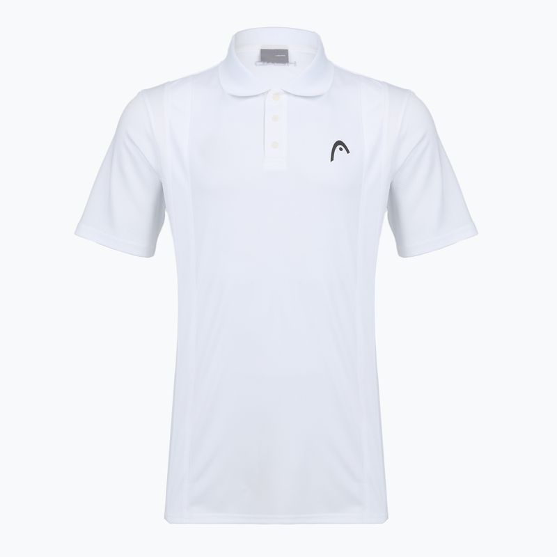Tricou de tenis polo pentru bărbați HEAD Club 25 Tech Polo white
