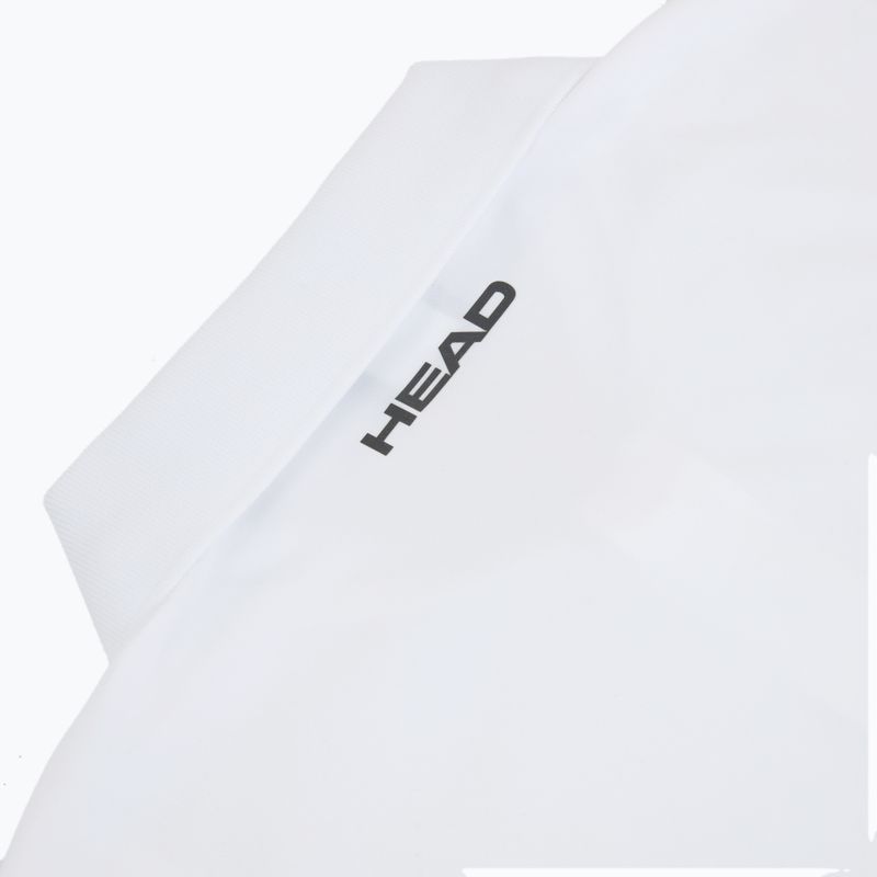 Tricou de tenis polo pentru bărbați HEAD Club 25 Tech Polo white 4