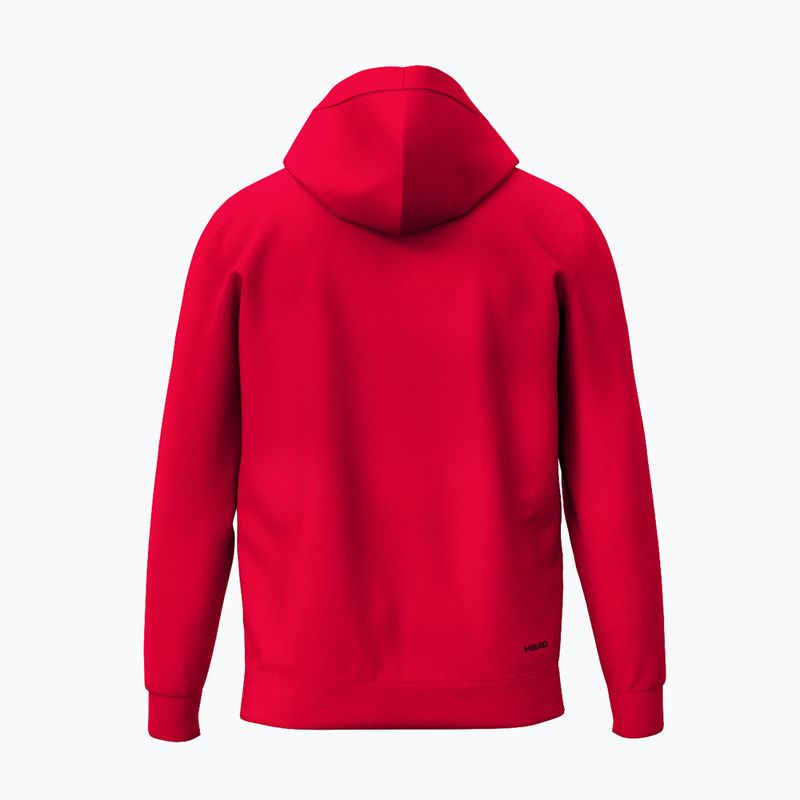 Hanorac pentru bărbați HEAD Club Original Hoodie red 2