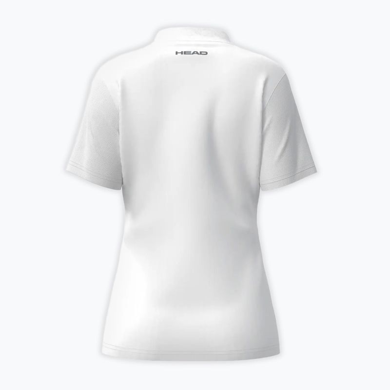 Tricou de tenis pentru femei HEAD Club 25 Tech Polo W white 8