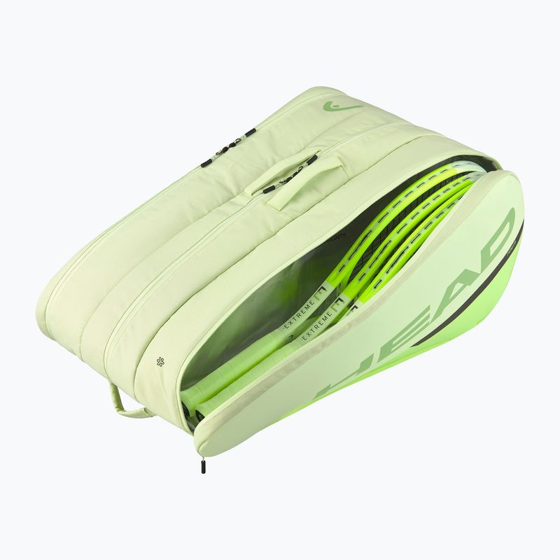 Geantă de rachetă HEAD Tour XL 75 l verde ascuțit 5