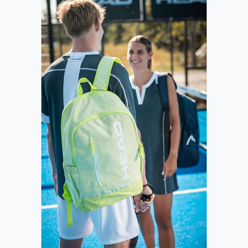 Rucsac de tenis HEAD Base 17 l verde ascuțit 6