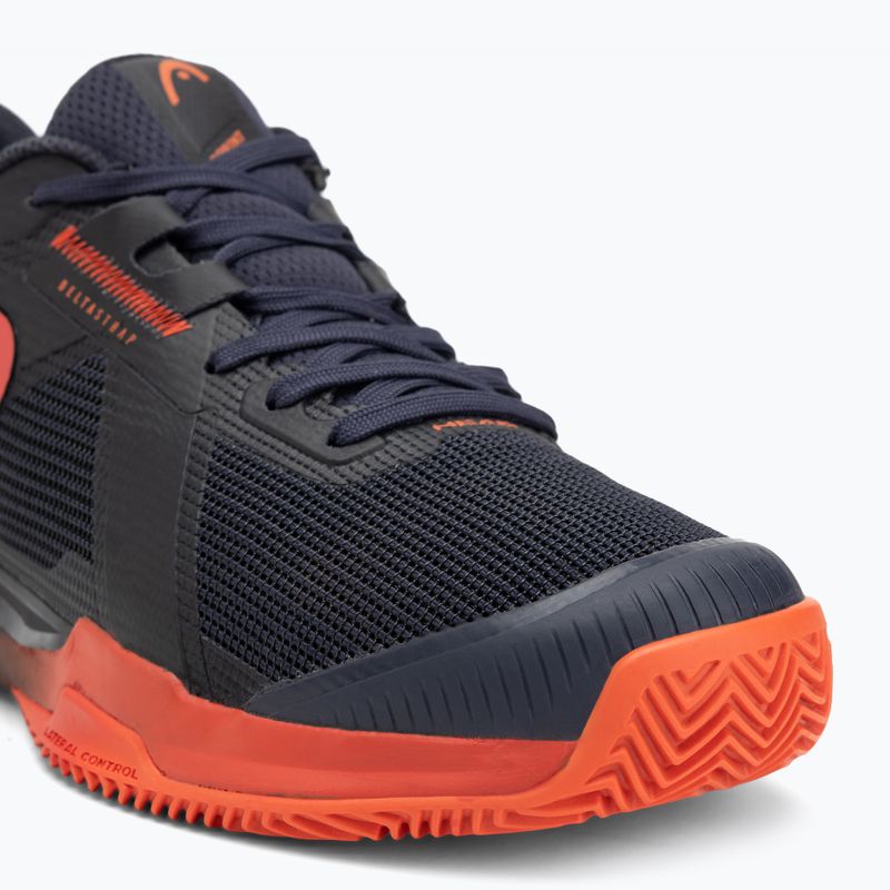 Încălțăminte de tenis pentru bărbați HEAD Sprint Pro 4.0 Clay dark blue/ red 7
