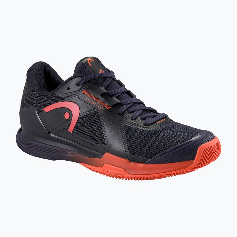 Încălțăminte de tenis pentru bărbați HEAD Sprint Pro 4.0 Clay dark blue/ red