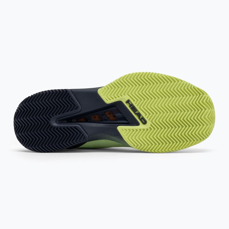 Încălțăminte de tenis pentru bărbați HEAD Sprint Pro 4.0 Clay lime/ navy 4