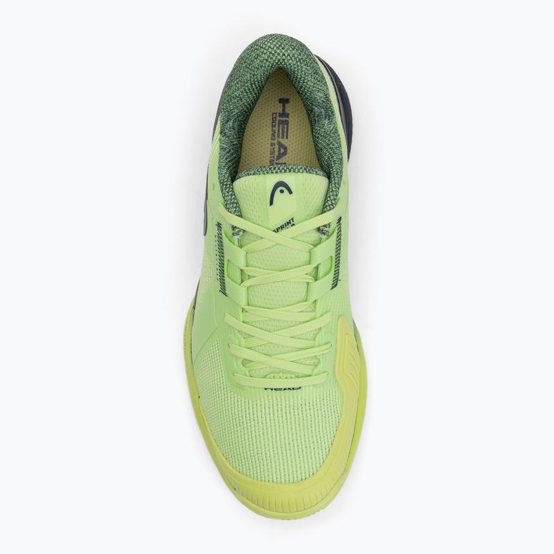 Încălțăminte de tenis pentru bărbați HEAD Sprint Pro 4.0 Clay lime/ navy 5