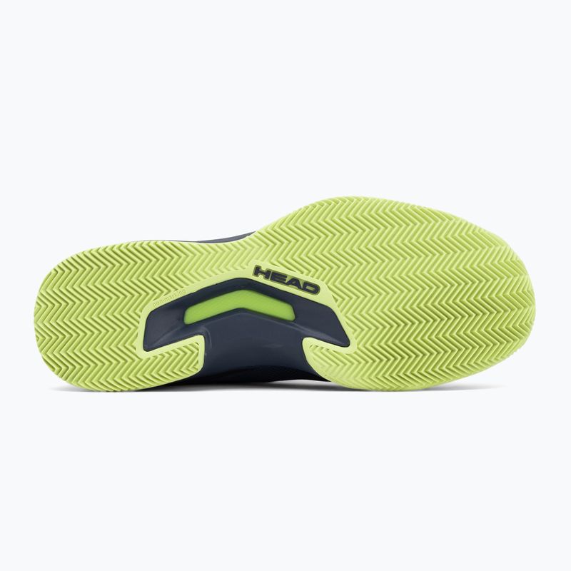 Încălțăminte de tenis pentru bărbați HEAD Sprint Team 4.0 Clay navy/ lime 4