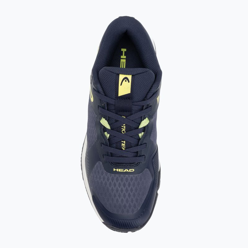 Încălțăminte de padel pentru bărbați HEAD Motion Team navy/ lime 5