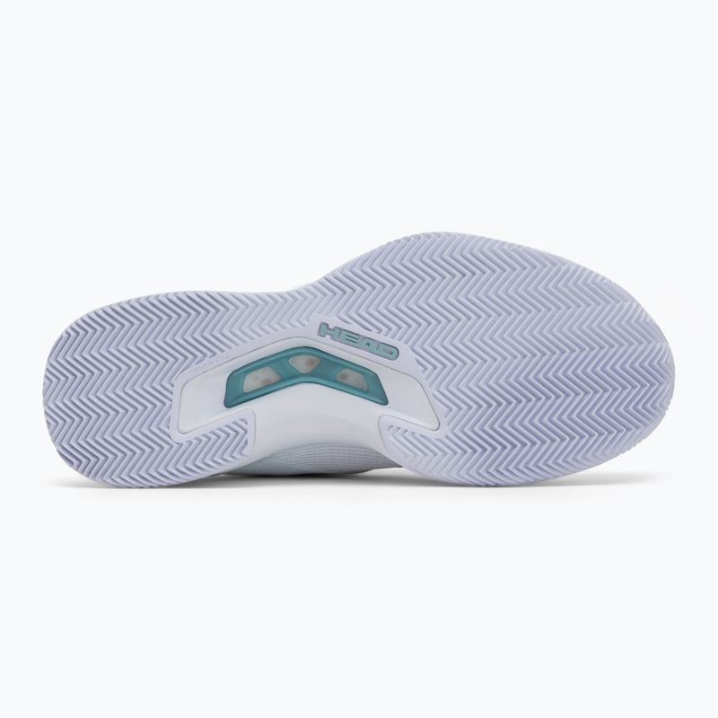 Încălțăminte de tenis pentru femei HEAD Sprint Evo 3.5 Clay white/ turquise 4