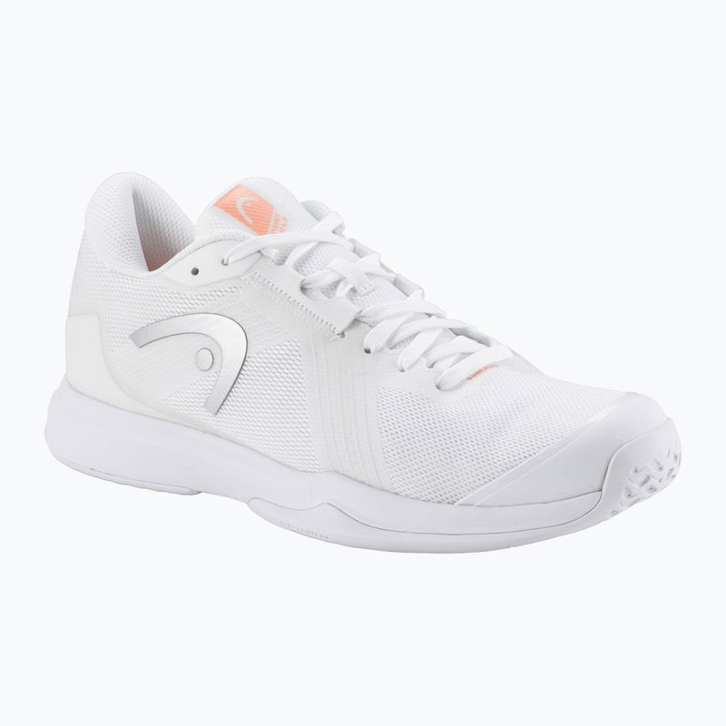 Încălțăminte de tenis pentru femei HEAD Sprint Team 4.0 white/ coral