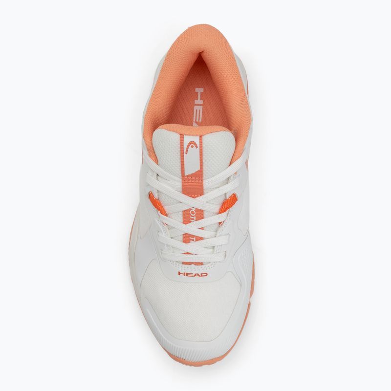 Încălțăminte de padel pentru femei HEAD Motion Team white/ coral 5