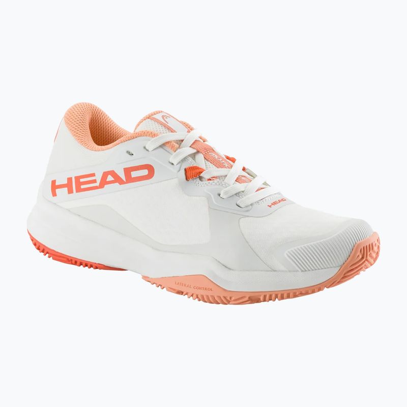 Încălțăminte de padel pentru femei HEAD Motion Team white/ coral