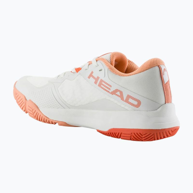 Încălțăminte de padel pentru femei HEAD Motion Team white/ coral 2