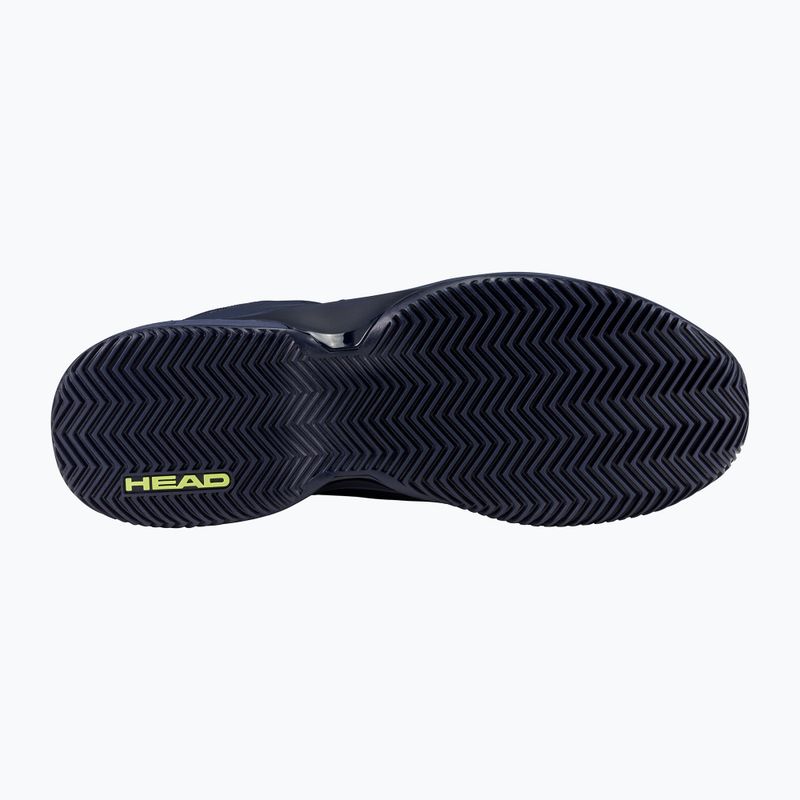 Încălțăminte de tenis pentru bărbați HEAD Revolt Evo 2.0 Clay navy/ lime 3