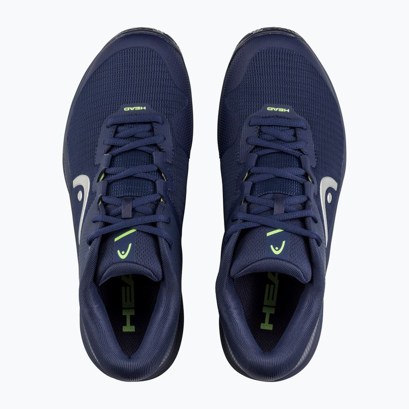 Încălțăminte de tenis pentru bărbați HEAD Revolt Evo 2.0 Clay navy/ lime 4