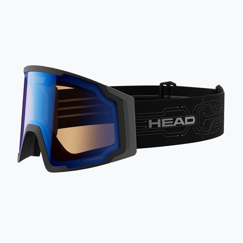 Ochelari de schi HEAD Neves Sunscreen black/blue