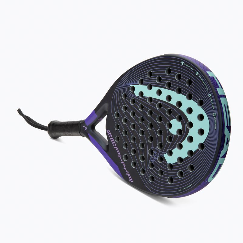 Rachetă de padel HEAD Zephyr negru/albastru 228212 2
