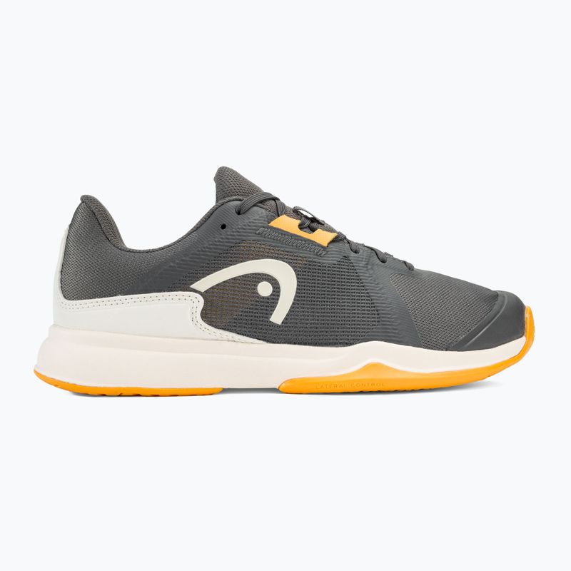 Încălțăminte de tenis pentru bărbați HEAD Sprint Team 3.5 dark grey/banana 2