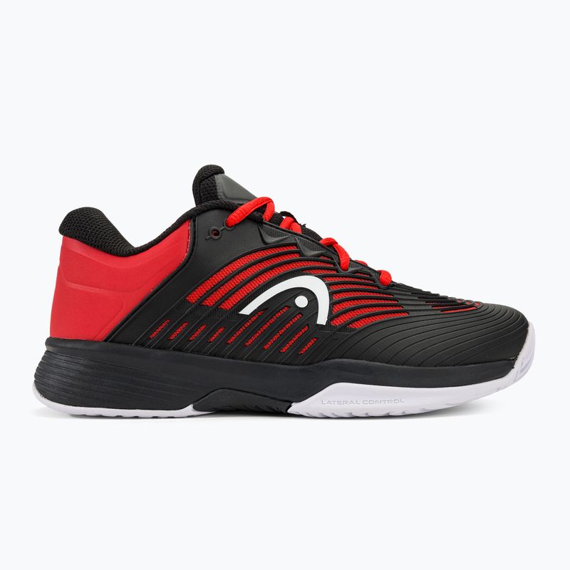 Încălțăminte de tenis pentru copii HEAD Revolt Pro 4.5 black/red 2