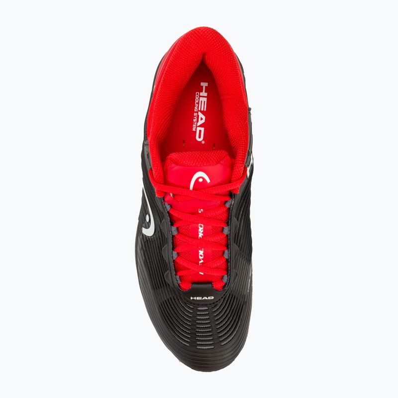 Încălțăminte de tenis pentru bărbați HEAD Revolt Pro 4.5 black/red 5