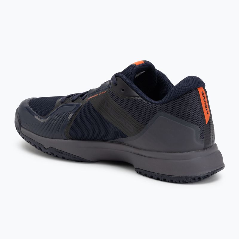 Încălțăminte de tenis pentru bărbați HEAD Sprint Team 4.0 dark blue/ red 3