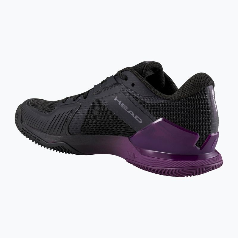 Încălțăminte de tenis pentru femei HEAD Sprint Pro 4.0 Clay black/ purple 2