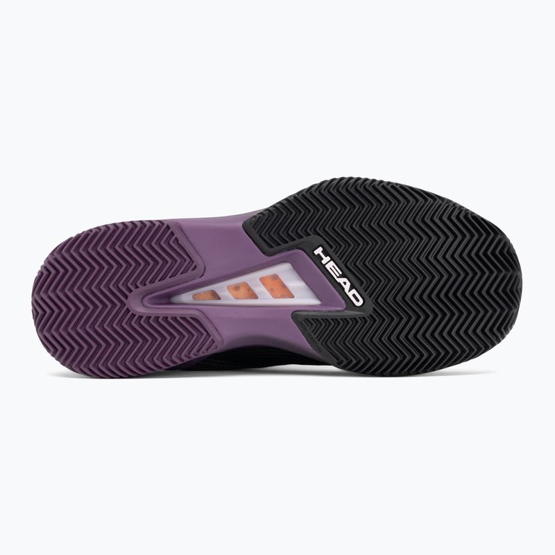 Încălțăminte de tenis pentru femei HEAD Sprint Pro 4.0 Clay black/ purple 4