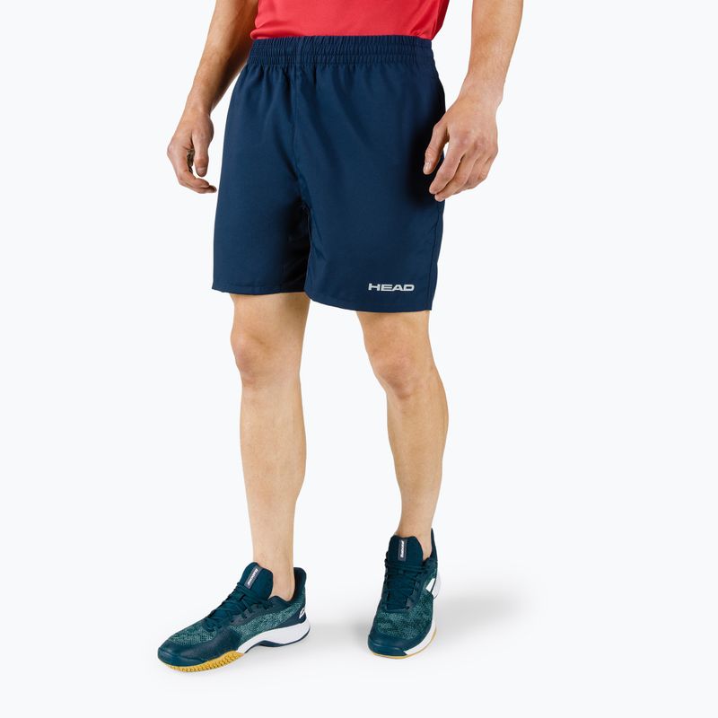 Pantaloni scurți de tenis pentru bărbați HEAD Club, albastru marin 811379